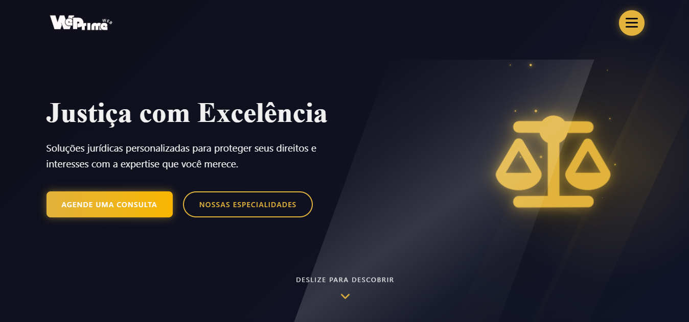 Site Escritório de Advocacia
